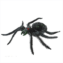 Small Spider Trick Toy Halloween Decoration Prop